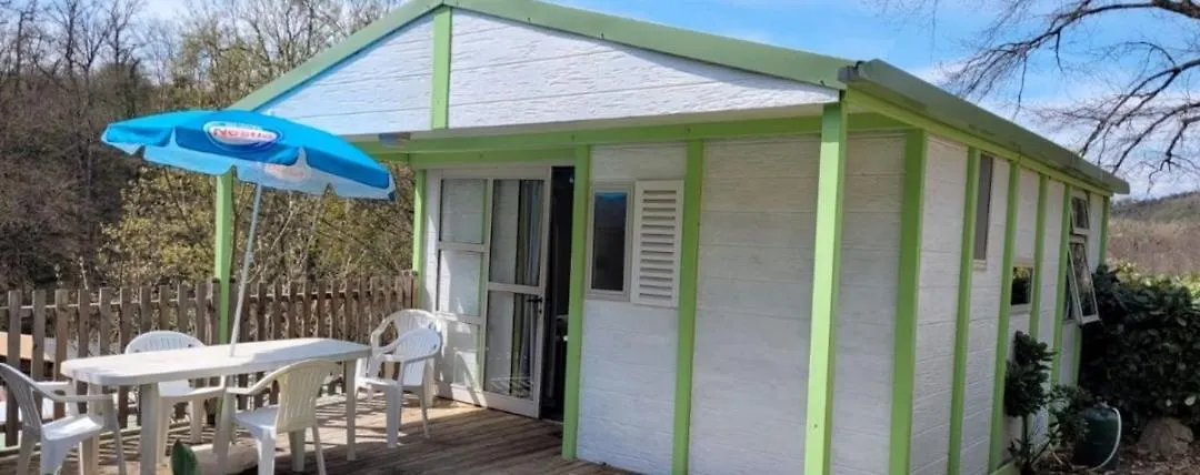 Chalet Dans Camping Avec Piscine Chazelles-sur-Lyon